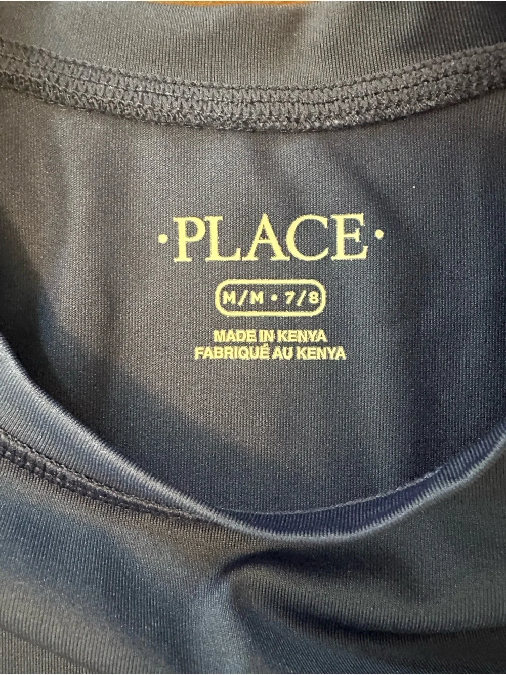 The Children's Place Navy Short Sleeve Kids Rashguard